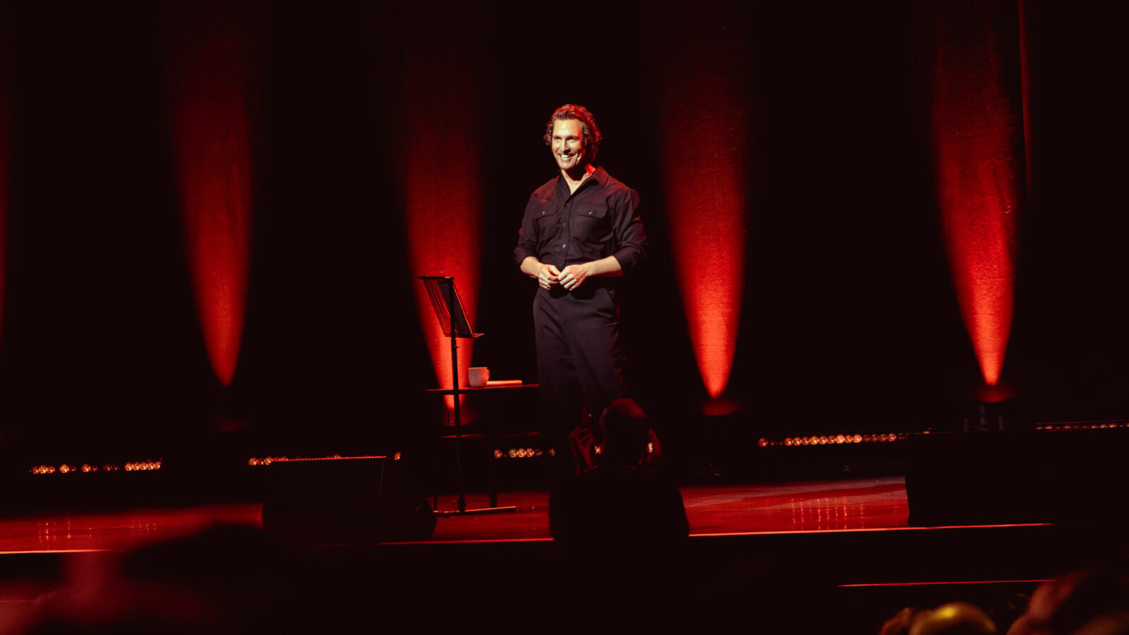 Matthew McConaughey Praises the Morning Poop. Waking Triples Colon Activity.